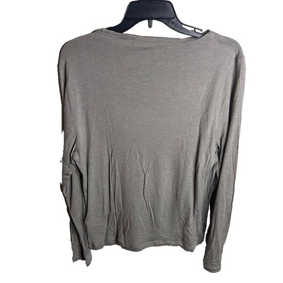 J.Crew Womens $70 Collection sheer wool-blend T-shirt Gray Size XXL CD528 - Picture 5 of 5